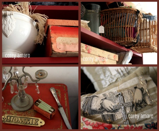 Creative passionate mess of happiness brocante madness