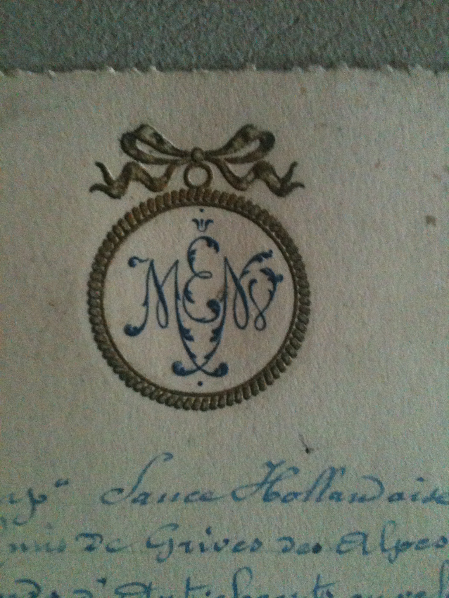 French Menus Corey Amaro