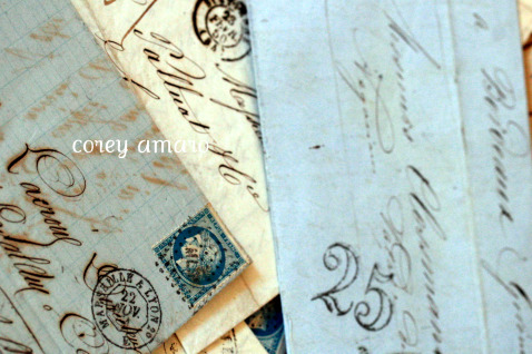 French letters 19th century French letters 19th century