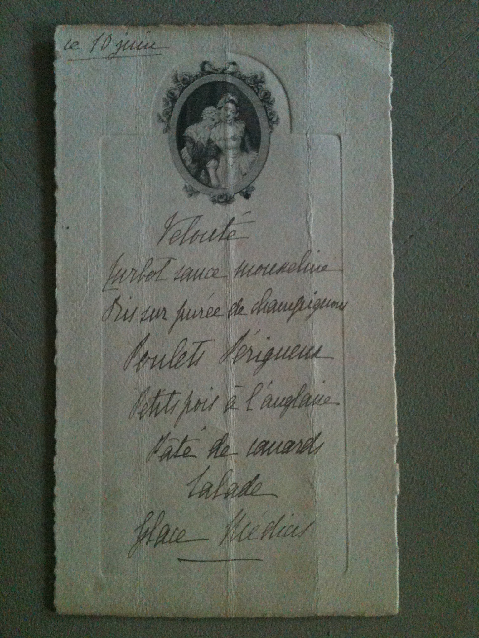 French Menus Corey Amaro