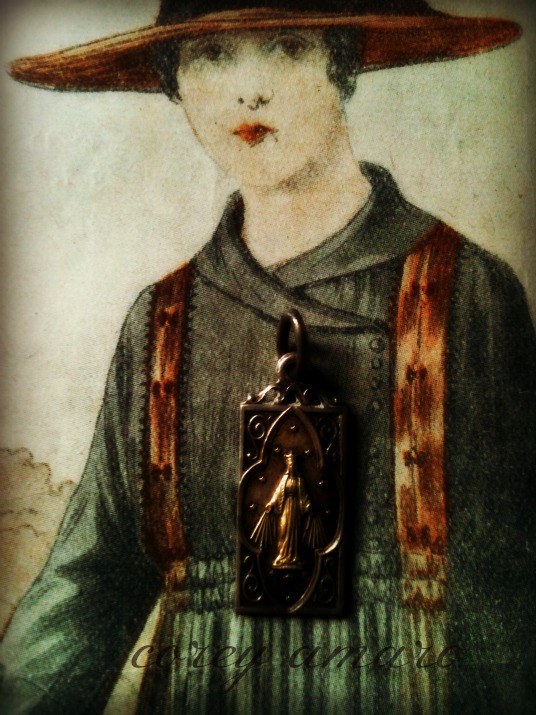 A medal on her heart A medal on her heart