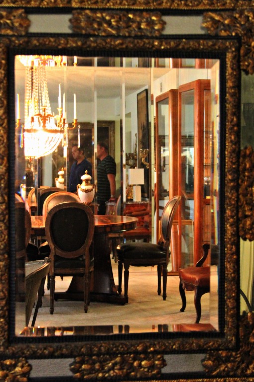 French antiques, reflections