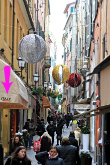 Downtown San Remo, Italy Downtown San Remo, Italy