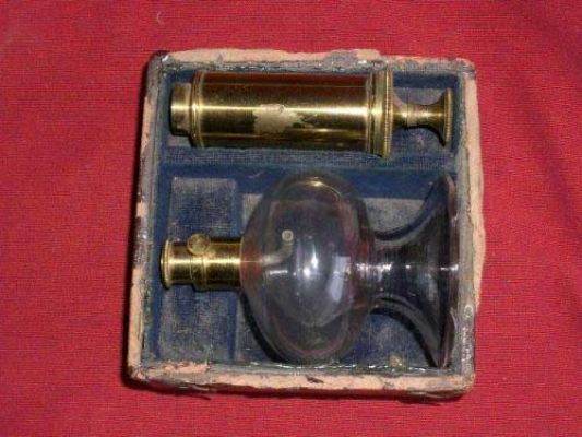 Antique breast pump