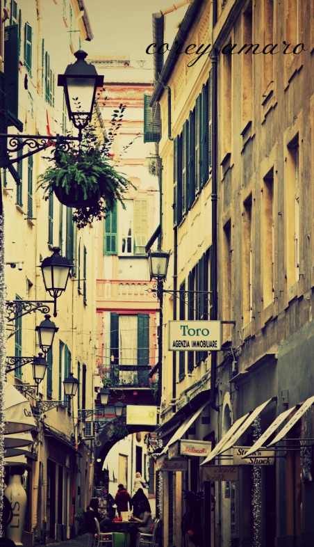 San Remo, street down town San Remo, street down town