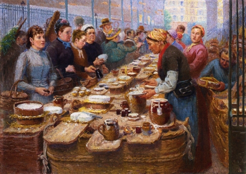 Edouard-Jean-Dambourgez-xx-Cream-and-Cheese-Merchants-of-Les-Halles-xx-Private-Collection