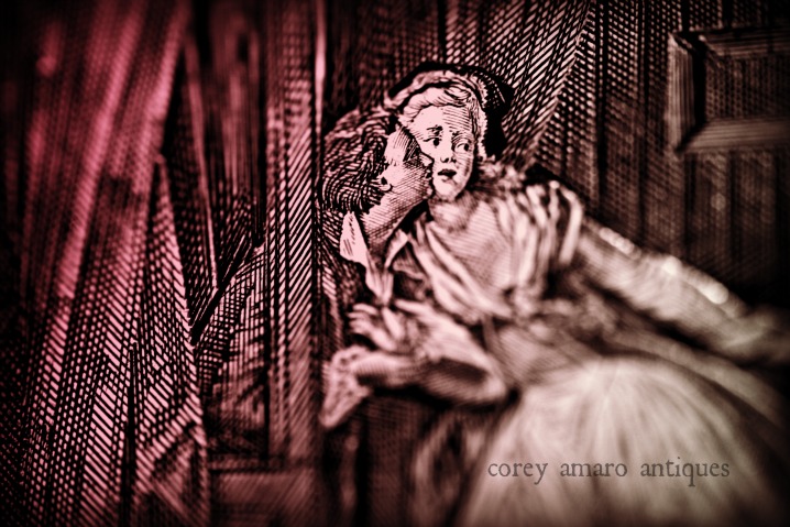 French antiques, the stolen kiss