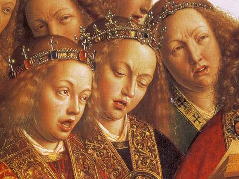 Eyck_Ghent_Singing Angels