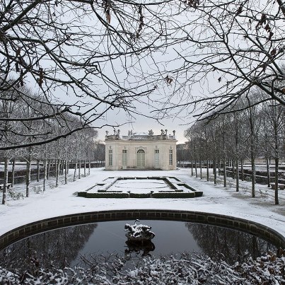 Versailles under snow Christian Milet Versailles under snow Christian Milet