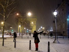 Paris! Snow! by Chelsea