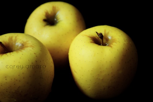 Three apples