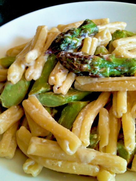 Pasta with asparagus Pasta with asparagus