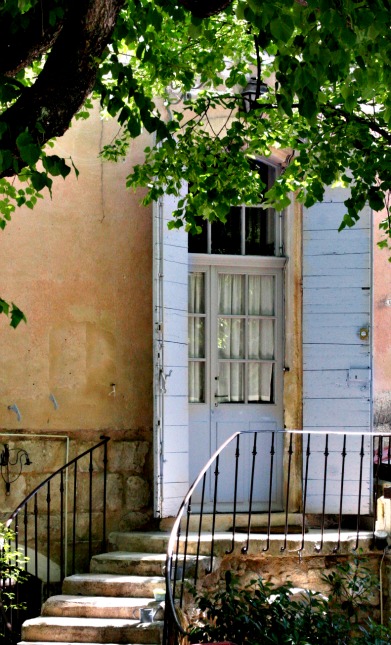 French garden door