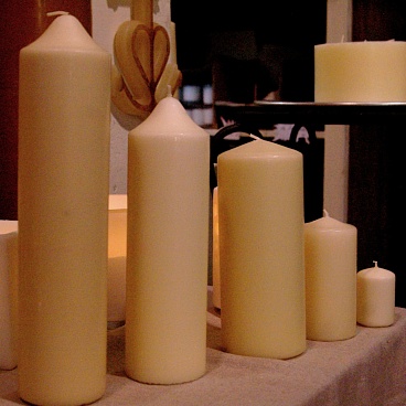 Long burning hand made candles
