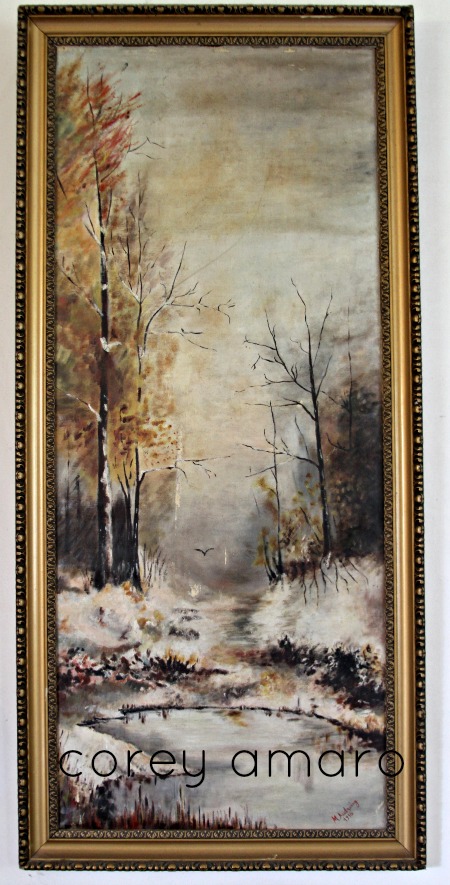 Painting by French Husband's grandmother