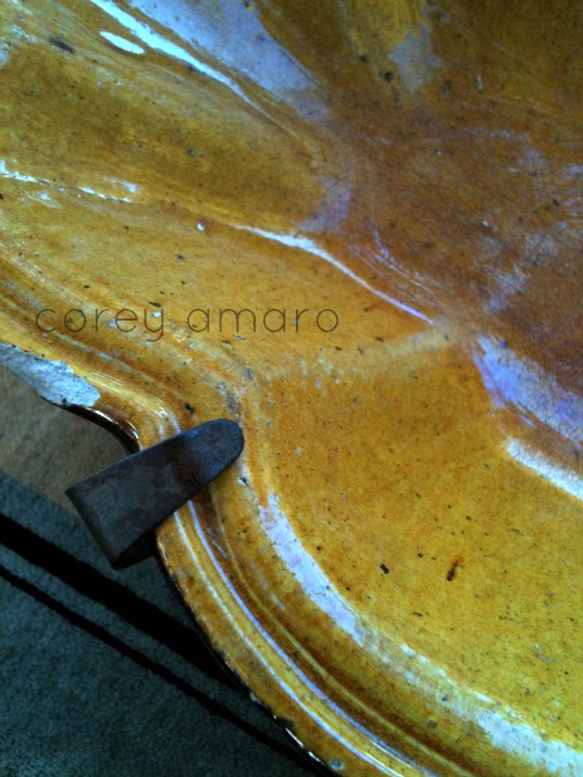 1900s Provencal Yellow dish