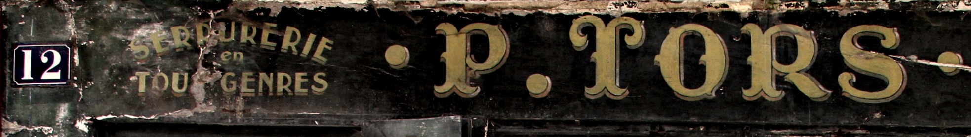 French Store Sign