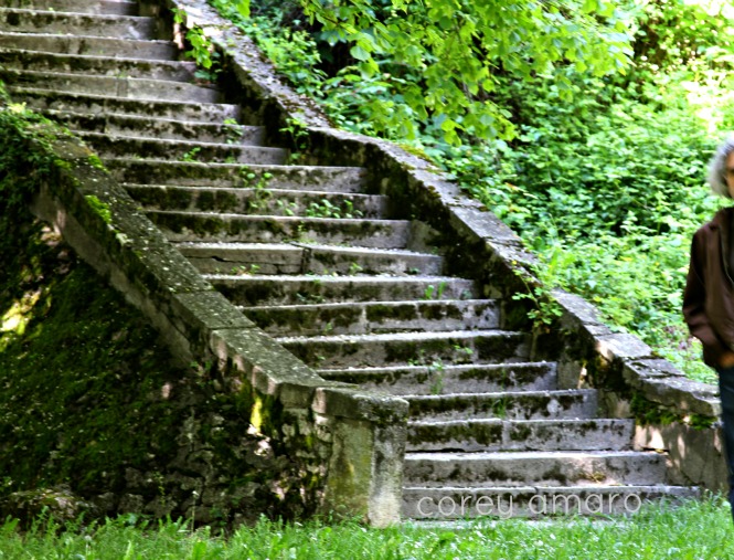 Stone stairway
