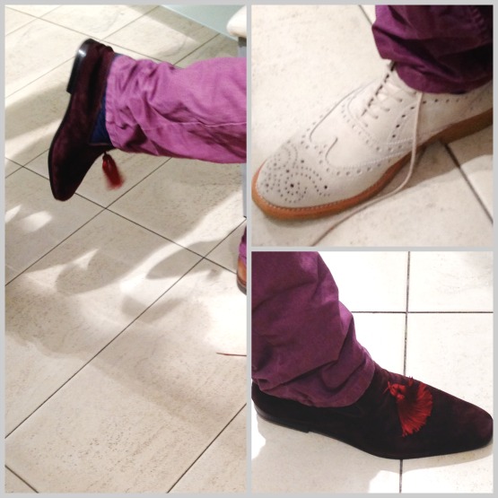 You can tell a man by his shoes