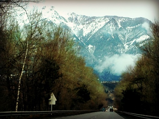 Driving to the French Alps Driving to the French Alps