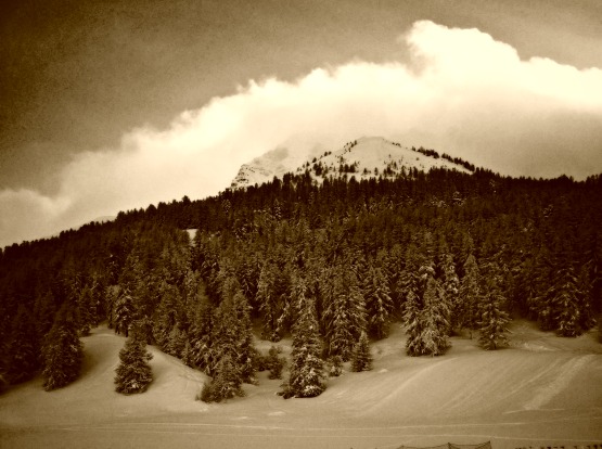 On the mountain,vars France