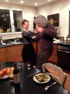Dish dancing partner
