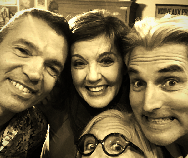 Selfie of friends Selfie of friends