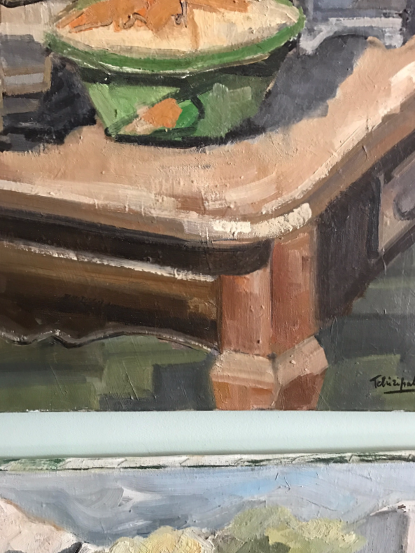 Provencal painting, brocante style, Corey Amaro