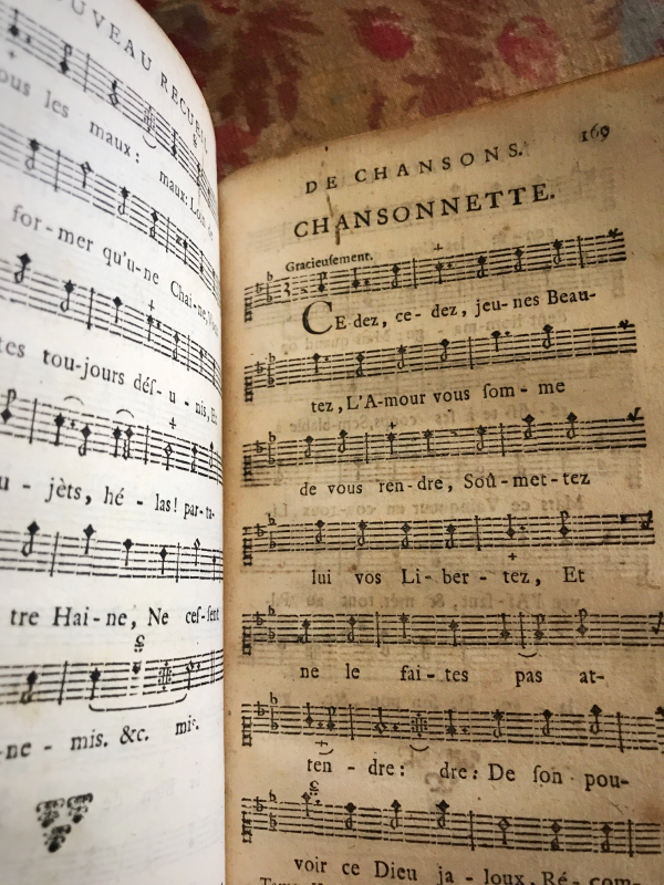 ?Nouveau recueil de chansons choisies