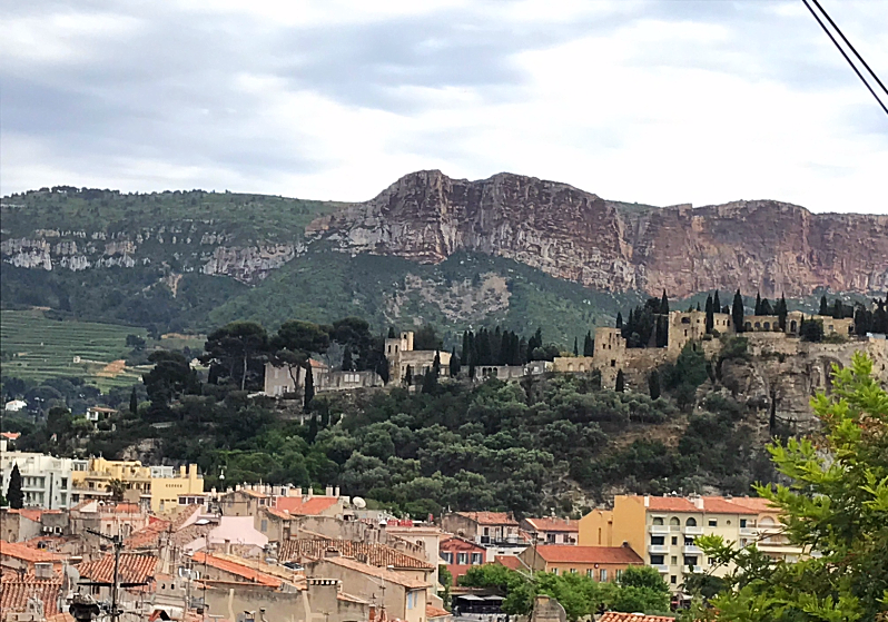 living in france, cassis, rain in Provence