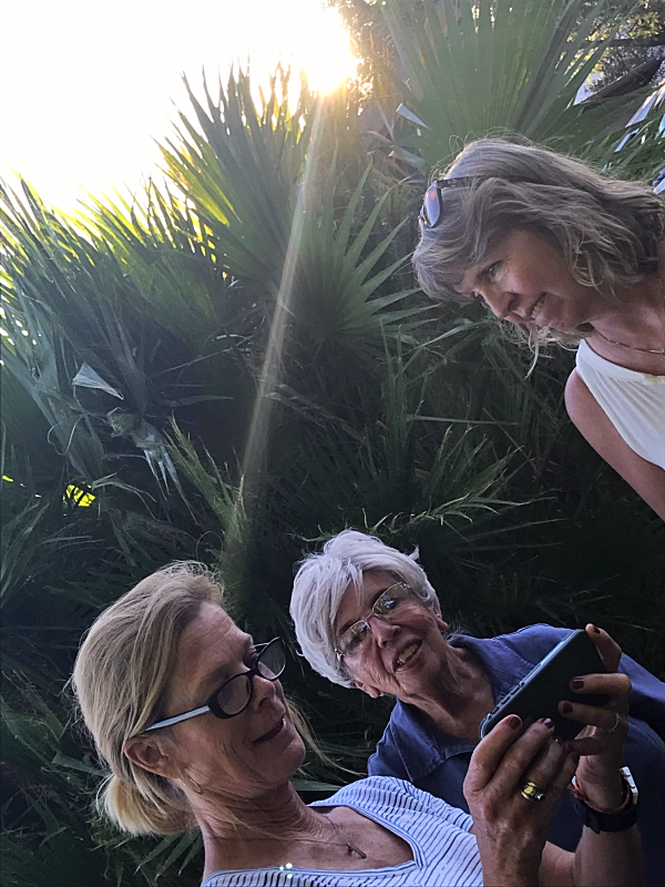 taking photos of each other