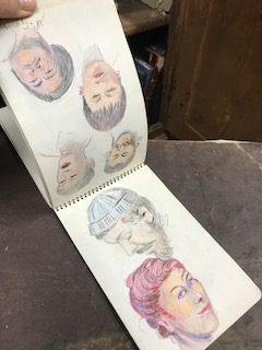 The Sketchbook from an Unknown Artist