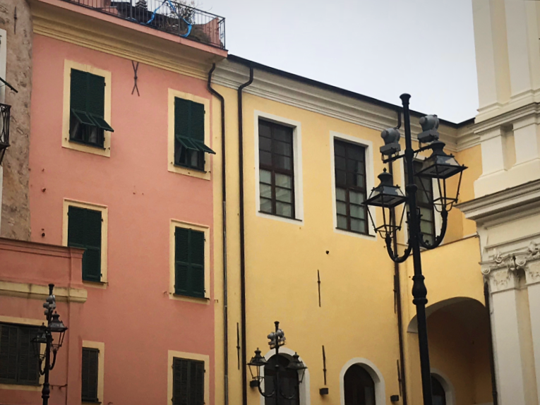 Sanremo, Italy, Colorful facades. Corey Amaro
