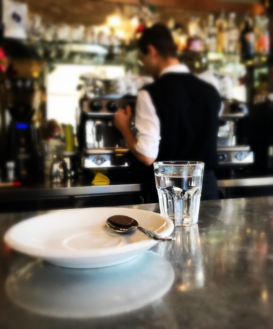 Sanremo, Italy, espresso