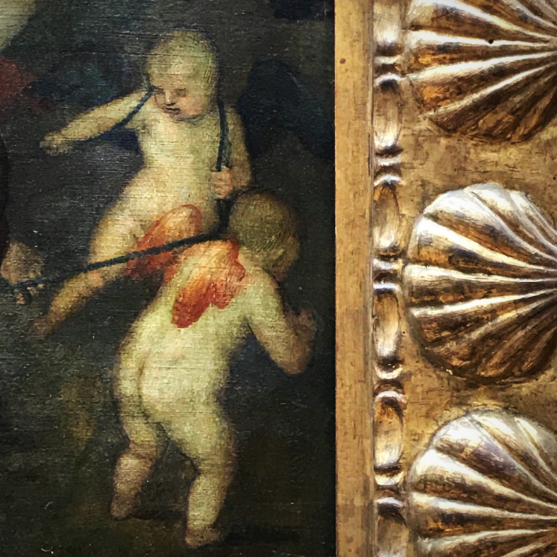 Louvre painting detail, corey amaro