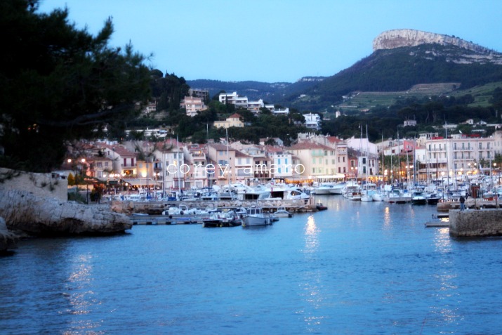 Twilight in cassis