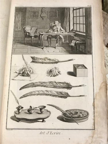 calligraphy louis Rossignol