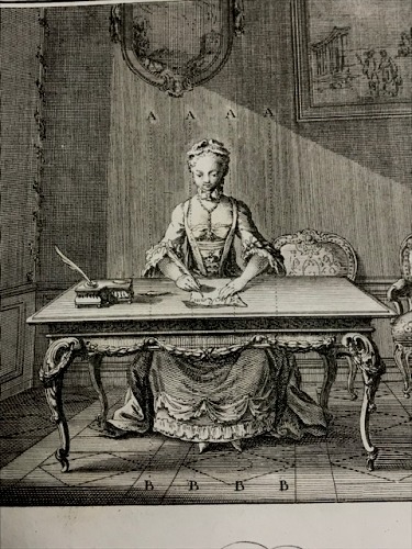 calligraphy louis Rossignol