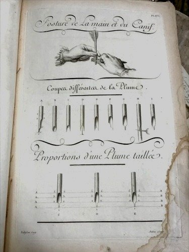 calligraphy louis Rossignol