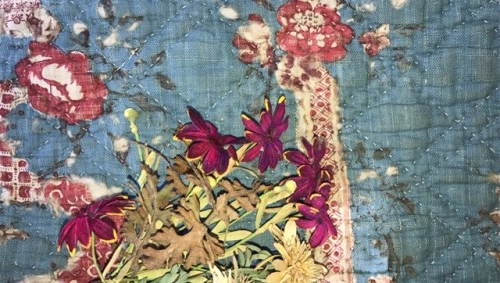 French quilt, boutis, textiles, corey amaro, French la vie