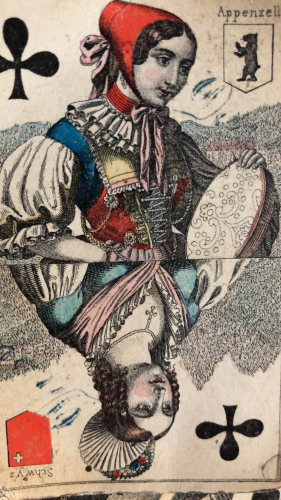 antique playing cards