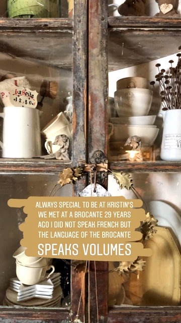 brocante with the French la vie