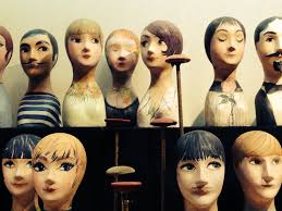 Manniquin heads Manniquin heads