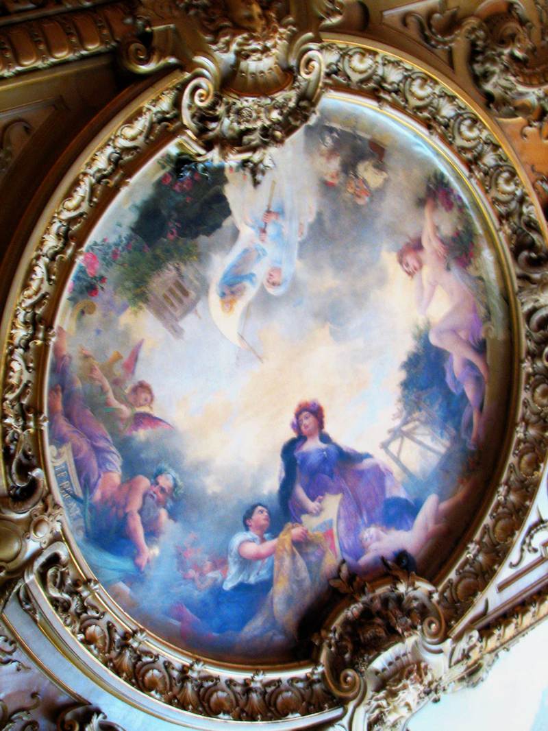 Ceilingtrainbleucoreyama_2