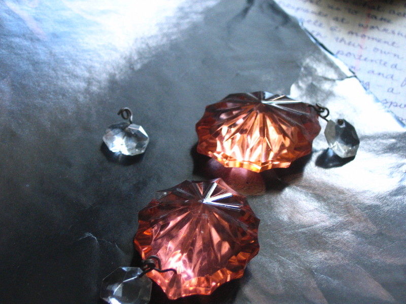 a crystal holds light, and a ray of color goes forth