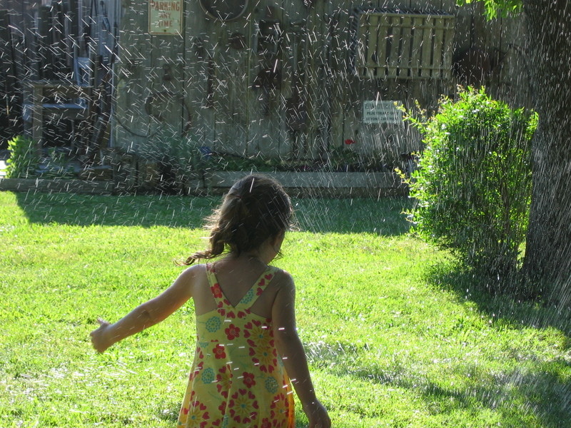 break the silly grown up rules run in the sprinkler and jump in the leaves
