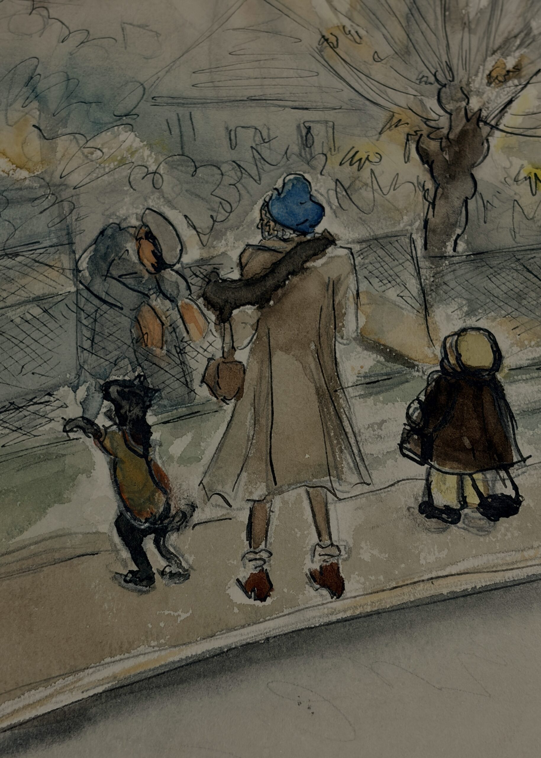 Pages From a 1940s Sketchbook