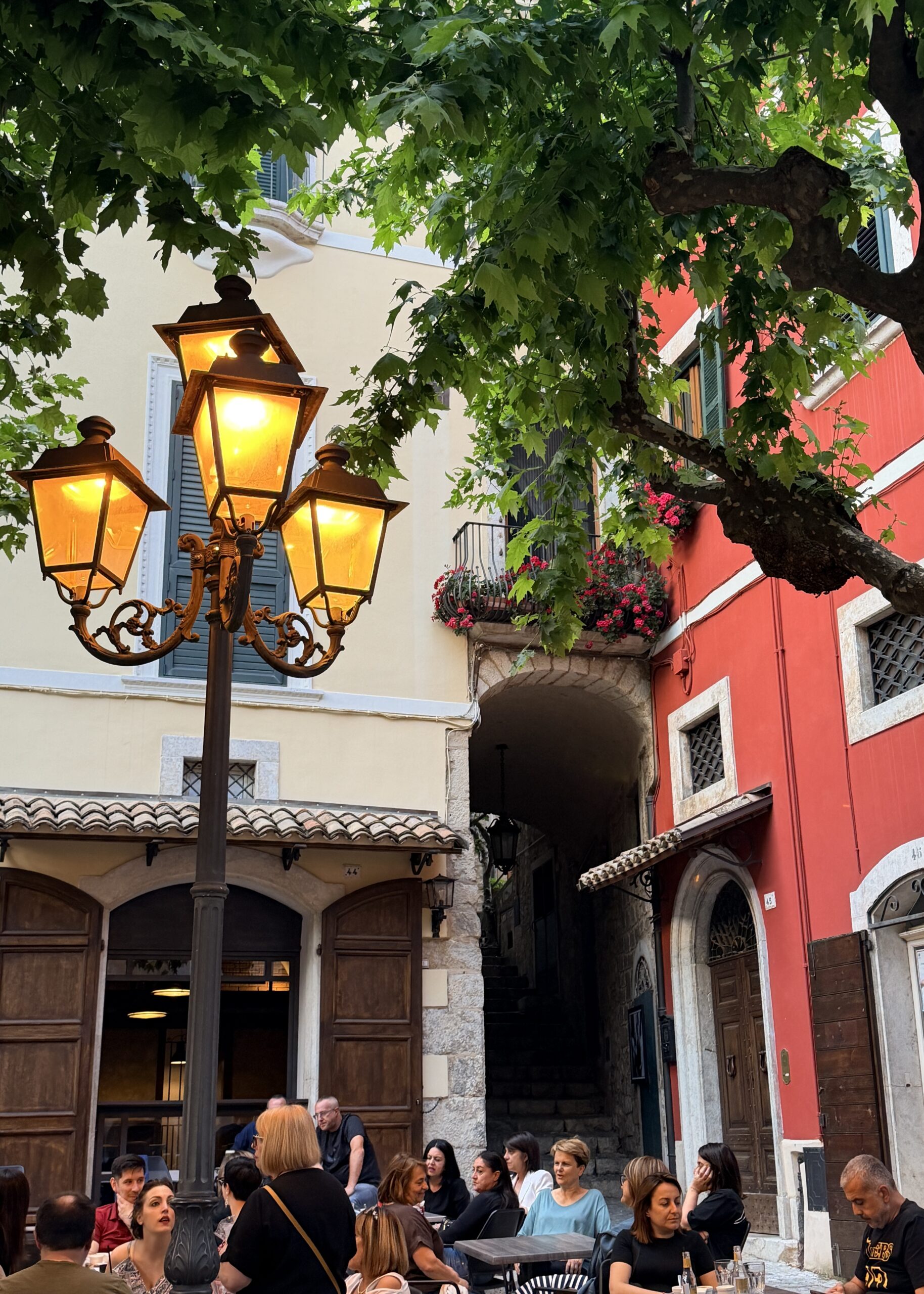 Back in Italy