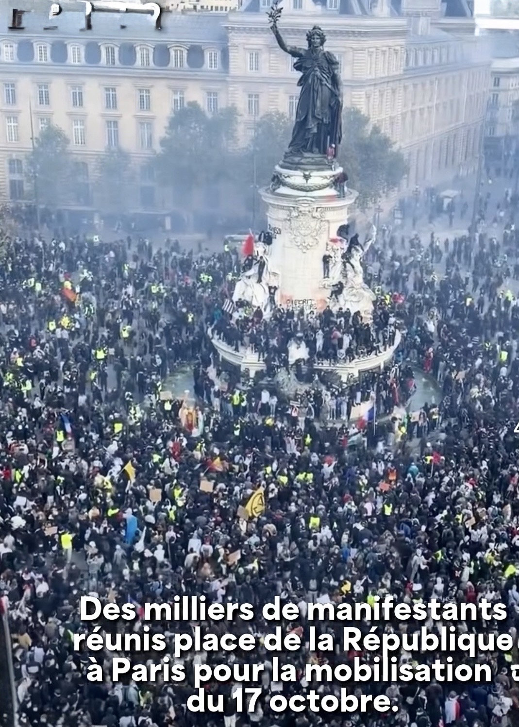 Protest in France